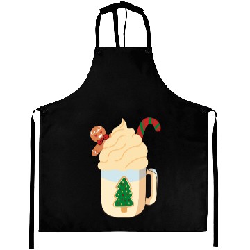 Discover Candy Cane and Hot Cocoa, Hot Chocolate Aprons
