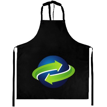 Discover Modern circular Arrow Aprons Design