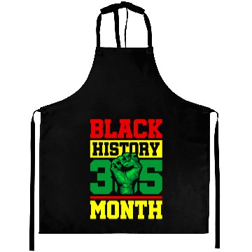 Discover BLACK HISTORY MONTH Aprons