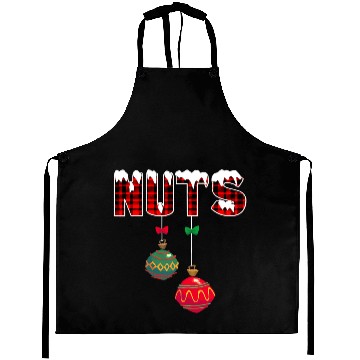 Discover Chest Nuts Funny Matching Chestnuts Christmas Aprons