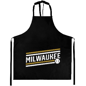 Discover Cool Milwaukee Baseball Home Run Aprons