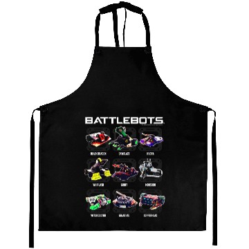 Discover BattleBots Group Robot Photo Box Up Aprons, Mens