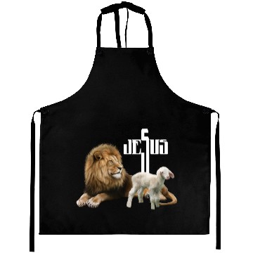 Discover Jesus is Lion and Lamb Aprons