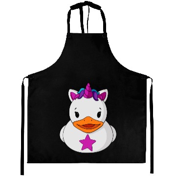 Discover Fancy Unicorn Rubber Duck Aprons