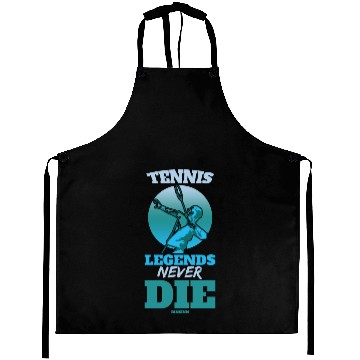 Discover Tennis Legends Never Die Aprons