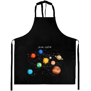 Discover Sun Planets Space And Science Solar System Aprons