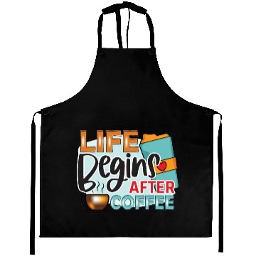 Discover Funny Coffee Lovers Saying - Coffee Sublimation Aprons