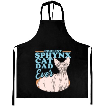 Discover Sphynx Cat Dad | Cat Owner Aprons