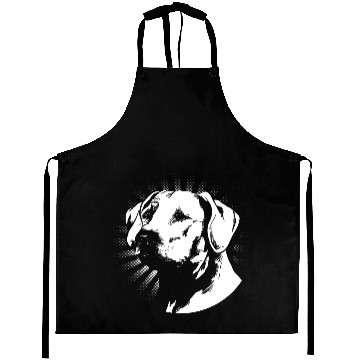 Discover Rhodesian Ridgeback Logo Aprons