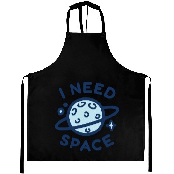 Discover I Need Space Aprons