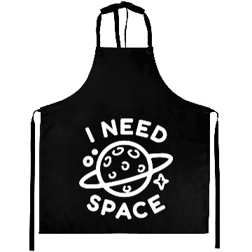 Discover I Need Space Aprons