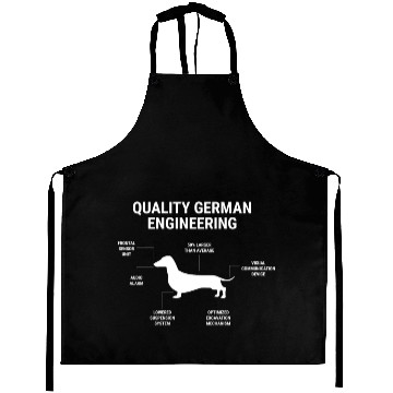 Discover weiner dog, wuality german engineering Aprons