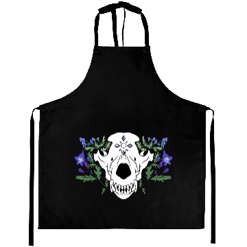 Discover Wolfsbane Werewolf Skull Aprons