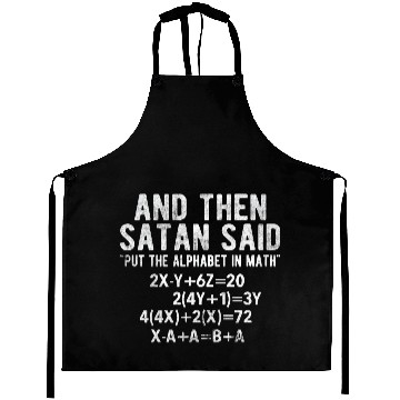 Discover Math Teacher Aprons