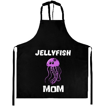 Discover Jellyfish Mom Aprons