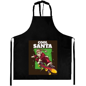Discover Santa is coming Aprons