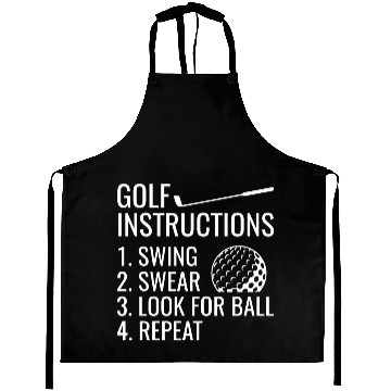Discover Golf Instructions Aprons