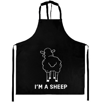 Discover I am A Sheep Wool Aprons