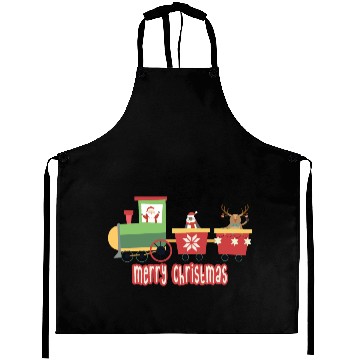 Discover Santa is coming Aprons