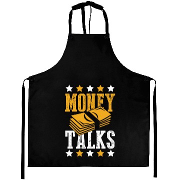 Discover money talks Aprons