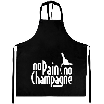Discover No Pain Champagne Aprons