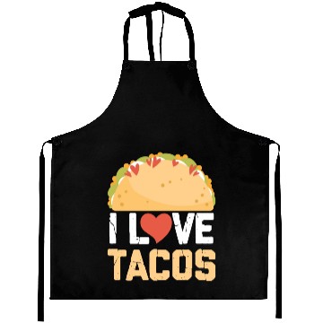 Discover I Love Tacos Aprons
