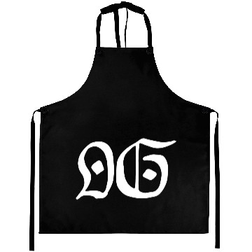 Discover OG Original Gangster (White on Red) Aprons