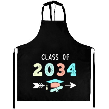 Discover School graduation senior class 2034 Aprons