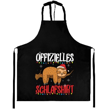 Discover Official Sloth Christmas Sleep Aprons