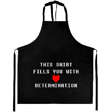 Discover Undertale Determination Aprons