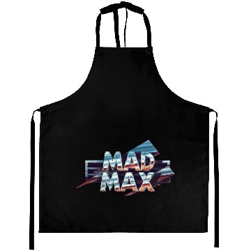 Discover mad max logo Aprons