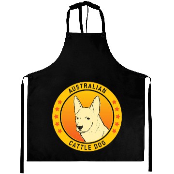 Discover Australian Cattle Dog Portrait Aprons