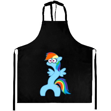 Discover rainbow dash wiggle worm Aprons