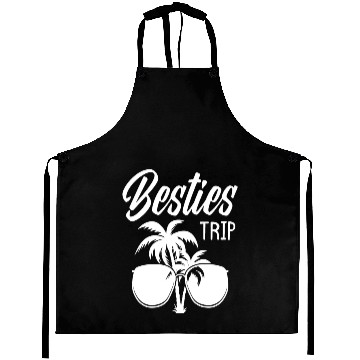 Discover Besties Trip Beach Best Friends Vacation Aprons