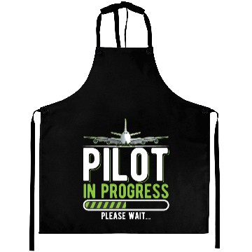 Discover Pilot Loading Airplane Funny Pilots Aprons