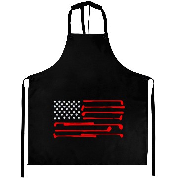 Discover GOLF AMERICAN FLAG Aprons