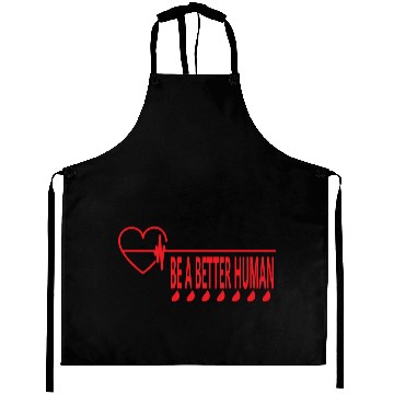 Discover Be A Nice Human Aprons