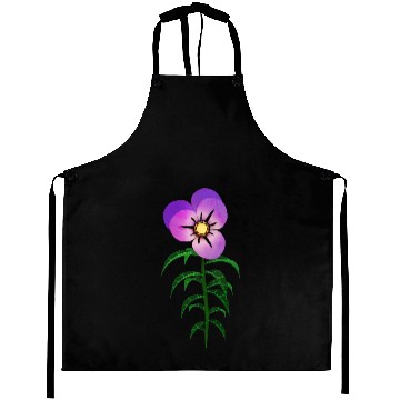 Discover Magic Violet Flower Aprons