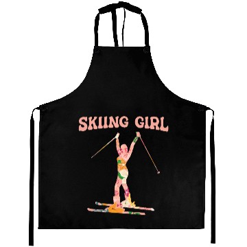 Discover Skiing Skier Ski Aprons