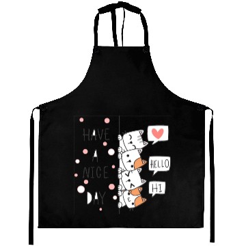 Discover Hello Have A Nice Day Aprons