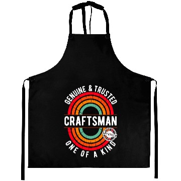 Discover Funny Craftsman Dad Funny Handyman Aprons