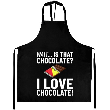 Discover Chocolate Candy Bar Choco Dark Keto Aprons