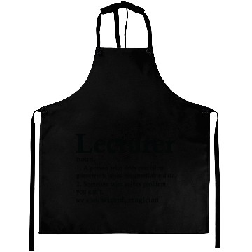 Discover Lecturer Definition Funny Docent Profession Aprons