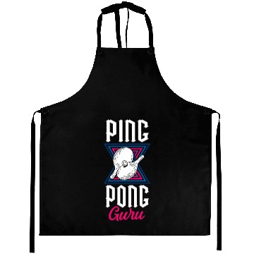 Discover Ping Pong Table Tennis Retro Aprons