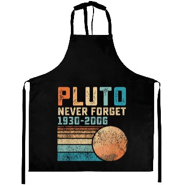 Discover Pluto Never Forget Aprons