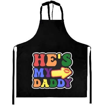 Discover Gay Daddy He Is My Daddy Aprons