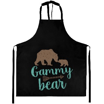 Discover Cute Gammy Bear Matching Family Aprons