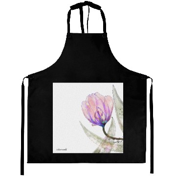 Discover Tulip | Floral Poster Aprons