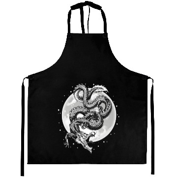 Discover Chinese And Japanese Dragon Aprons
