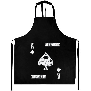 Discover Airborne Army Paratrooper Ace Card Aprons